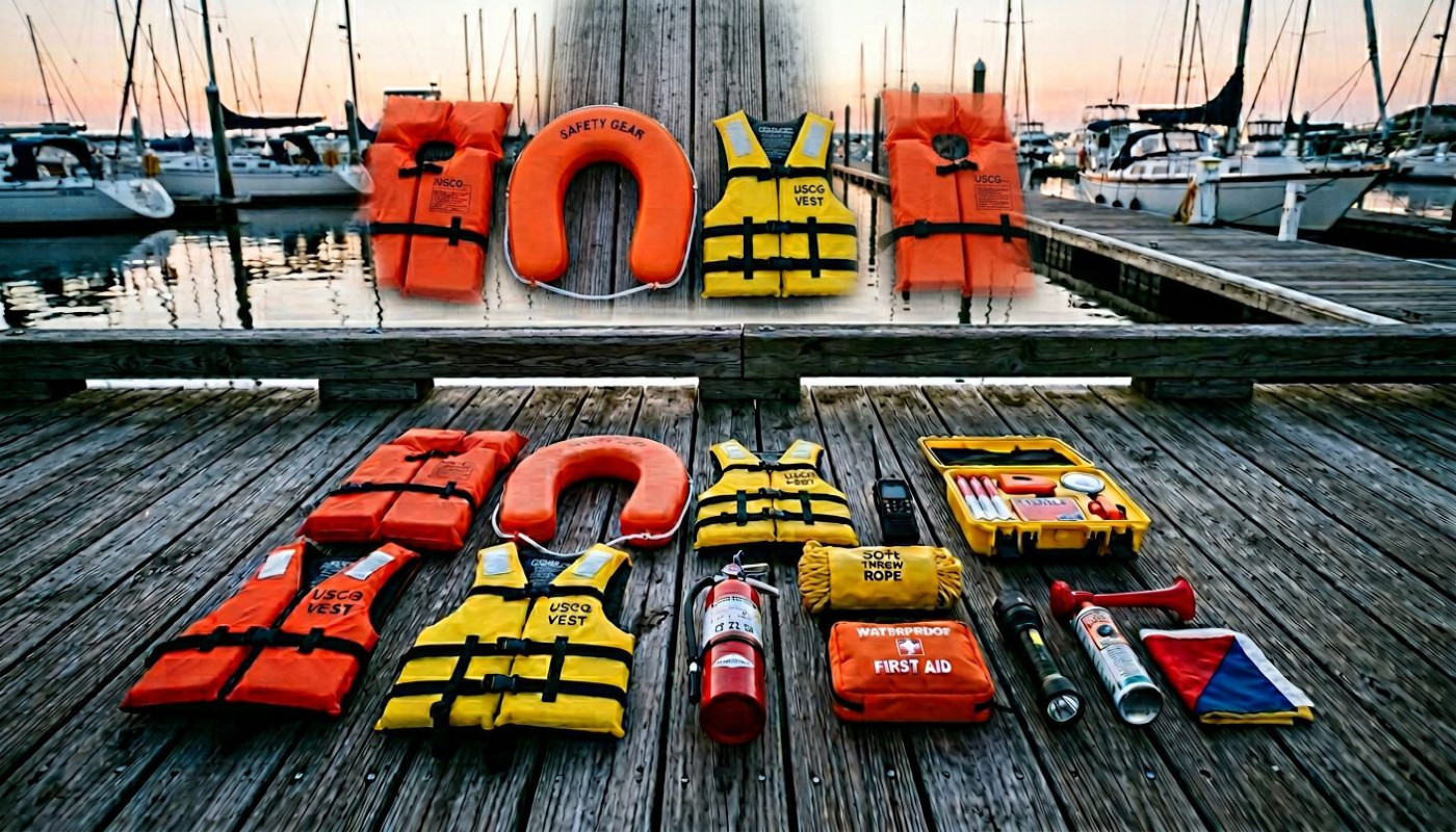 Essentiële veiligheidsuitrustingen voor elke boottocht: Een overzicht